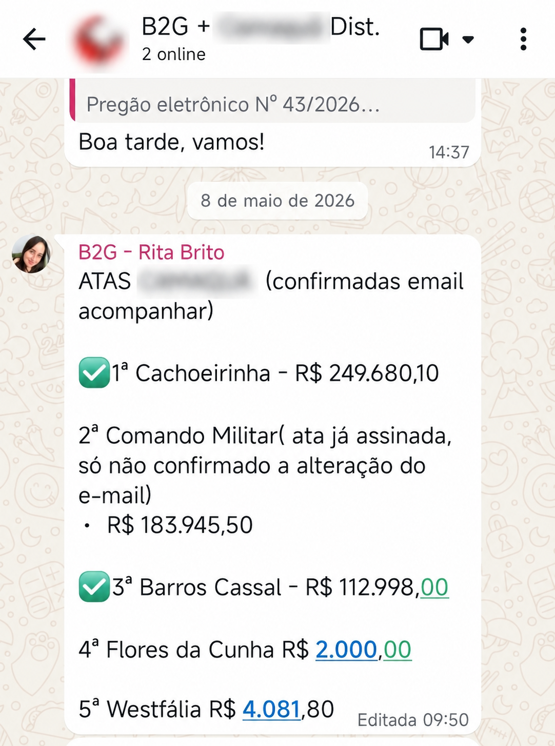 Mais de 500 mil no nicho de alimentos.